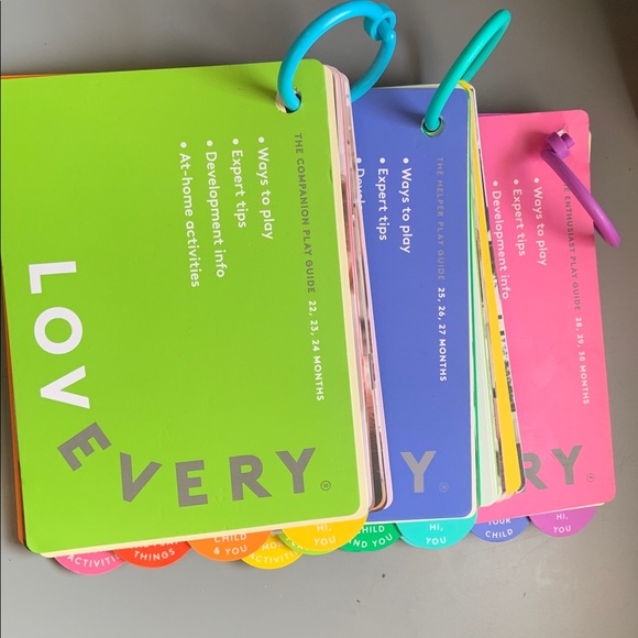 LOVEVERY Other - Lovevery Colorful Kids Activity Cards 22 to 30 months.